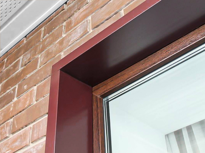 Покраска пластиковых откосов