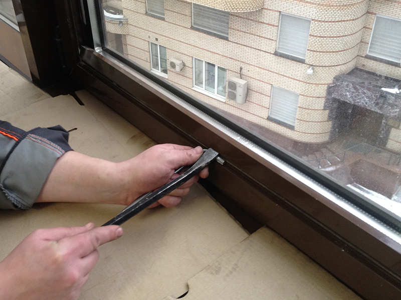 Исправление геометрии створки