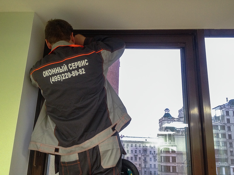 Регулировка фурнитуры алюминиевых окон