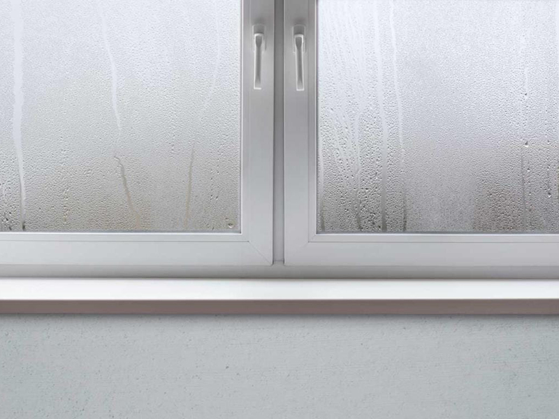 Конденсат по всей площади стеклопакета