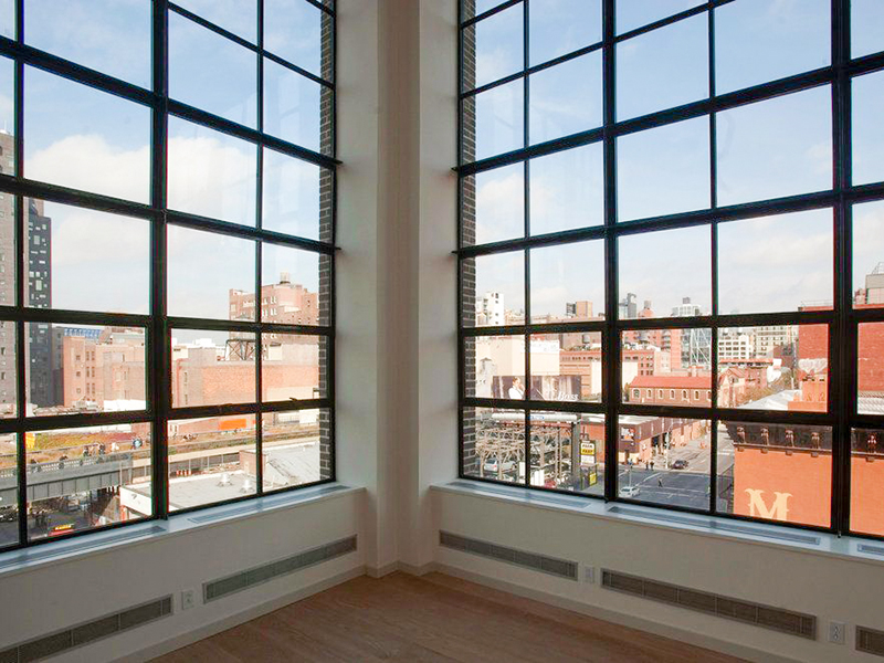 Установка открывающейся створки в глухую секцию окна