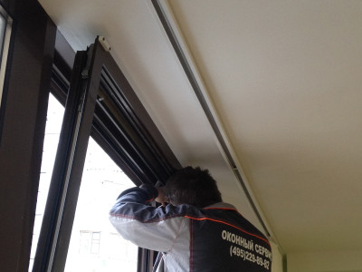 Переделка поворотной створки в поворотно-откидную