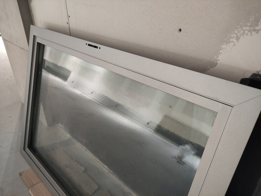 после покраски створка