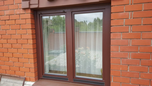 покрашено окно