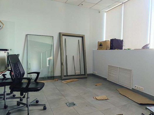 окно интегрируемое в фасад