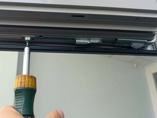 отсоединяем тягу