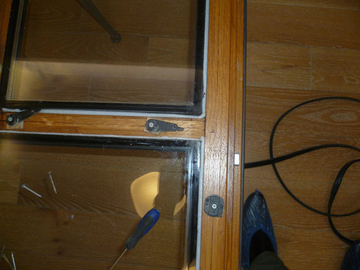 Створка окна без алюминиевого оклада