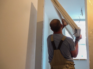 навеска деревянной створки