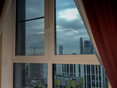 Покраска алюминиевых окон и дверей